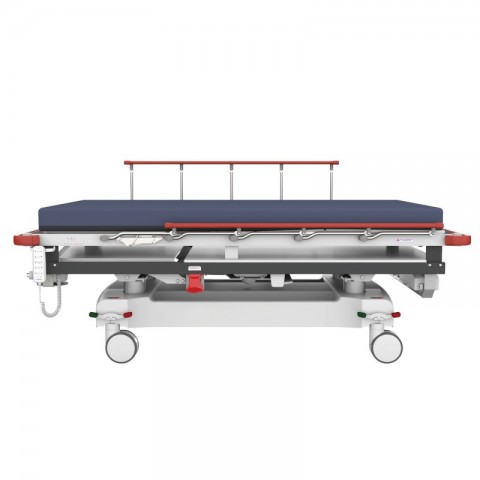 <h5 class="lightbox-heading">Ultra-low height</h5>Easier for patients to get on and off.<div class="d-none d-lg-block">The 600mm low platform height of this table takes away the requirement to use step stools or unnecessary heavy lifting. Sit and position your patient comfortably and then raise them to the desired work height with the touch of a button.</div>