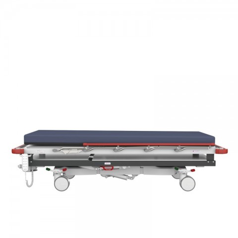 <h5 class="lightbox-heading">Ultra-low height</h5>Safer and easier for unwell patients to get on and off.<div class="d-none d-lg-block">The 430mm low platform height of this table takes away the requirement to use step stools or unnecessary heavy lifting. Sit and position your patient comfortably and then raise them to the desired work height with the touch of a button.</div>